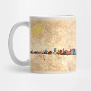 NYC Skyline Grunge Mug